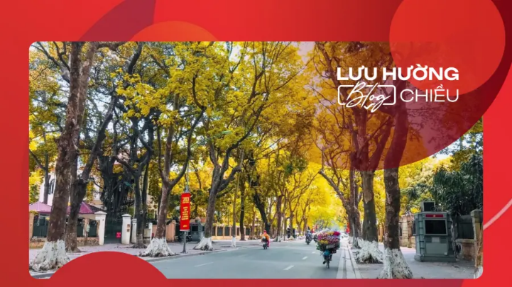 Mùa thu về trên phố